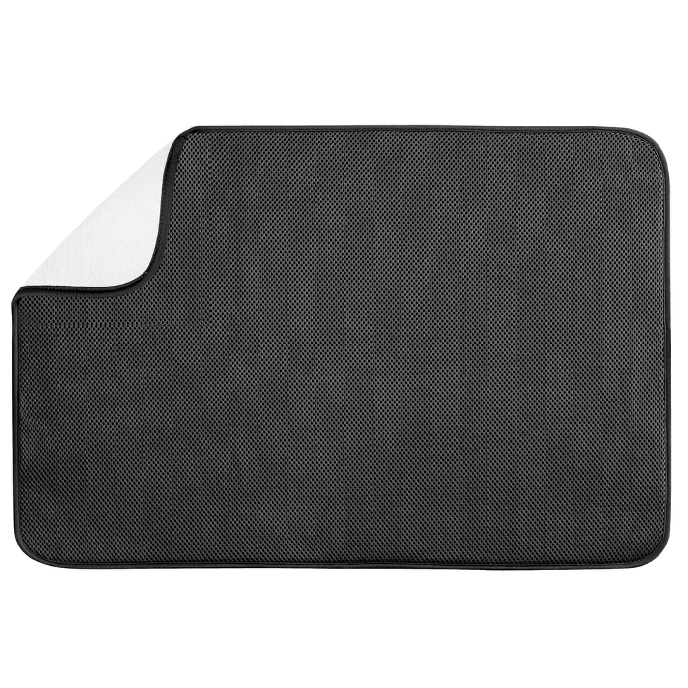 Tapis de séchage mat noir/blanc 61 x46cm