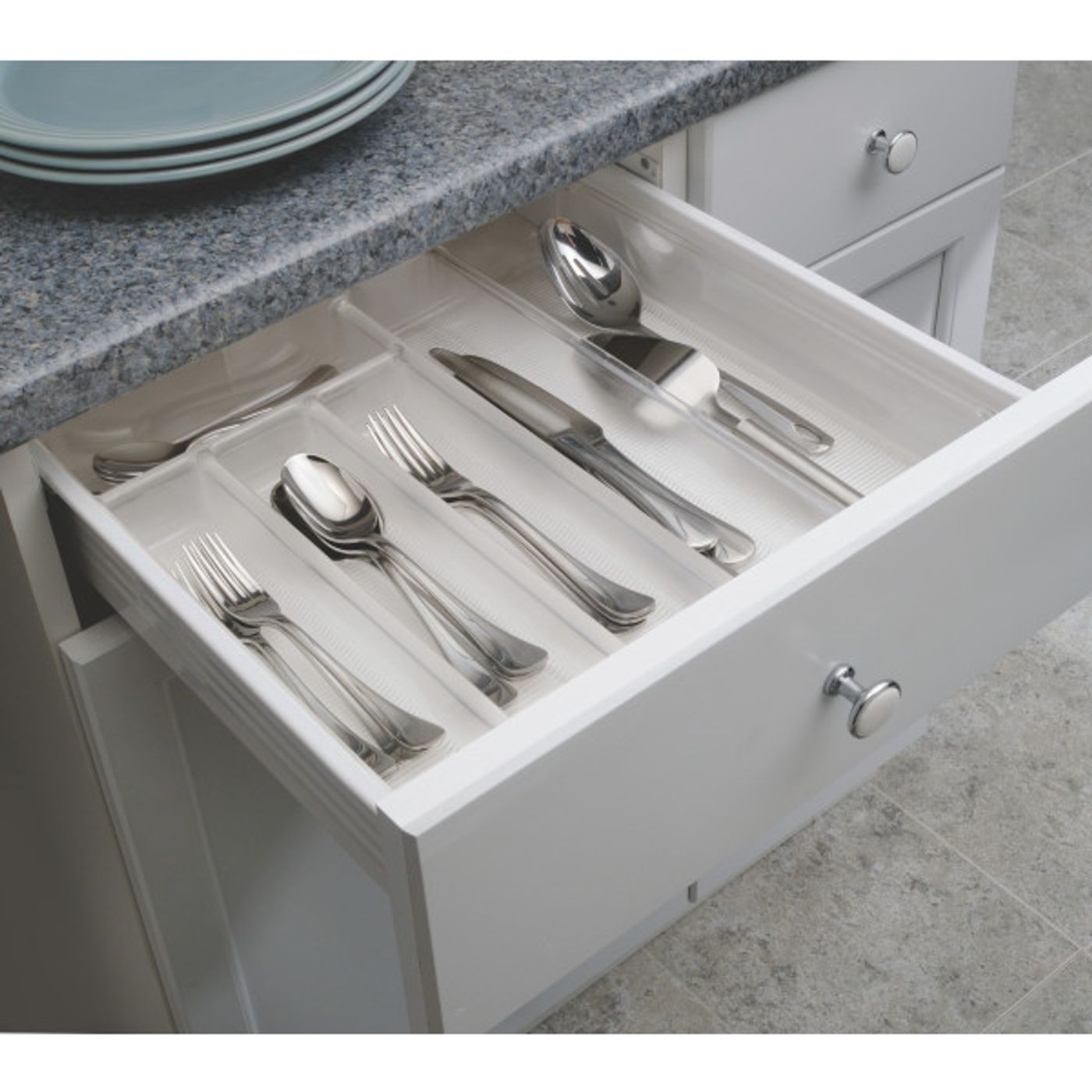 Range-couverts extensible