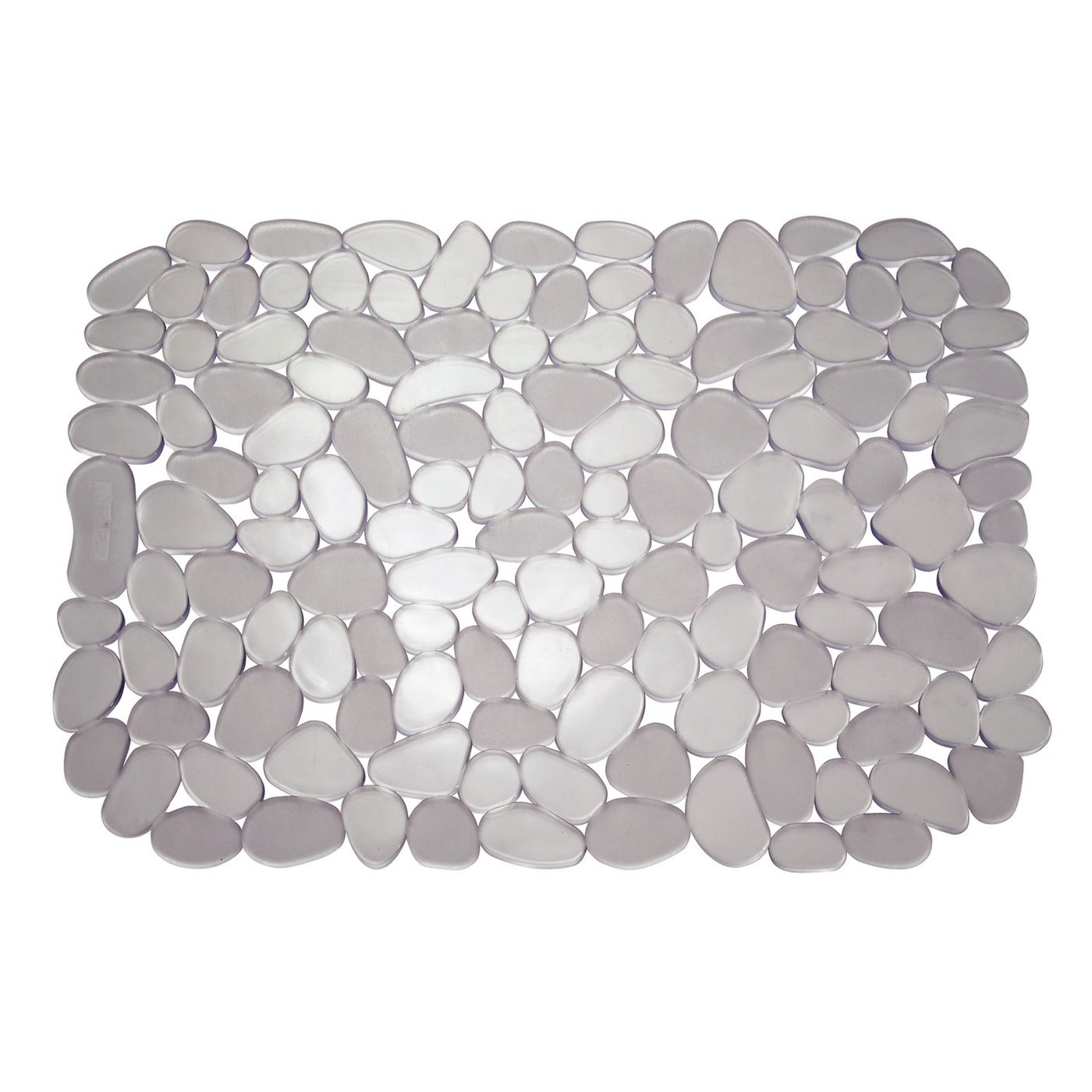 Fond d'évier galets gris 27,5 x 32 cm