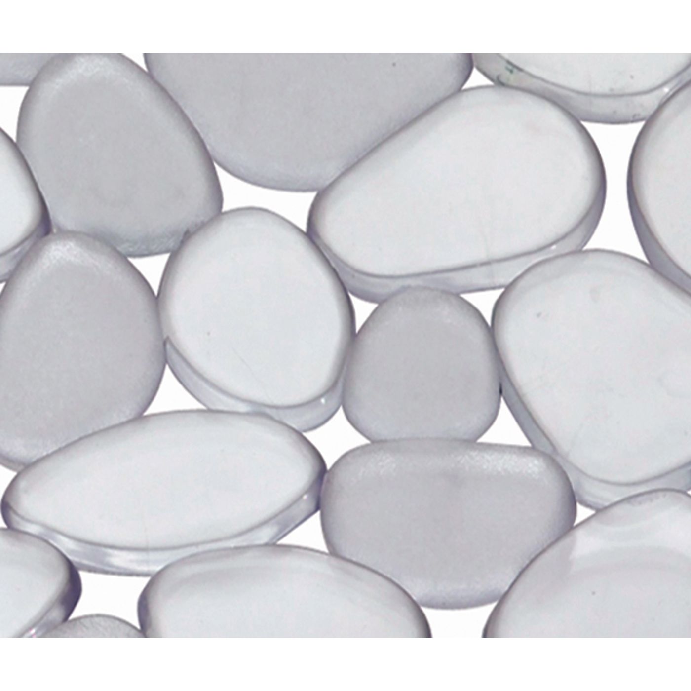 Fond d'évier galets gris 27,5 x 32 cm