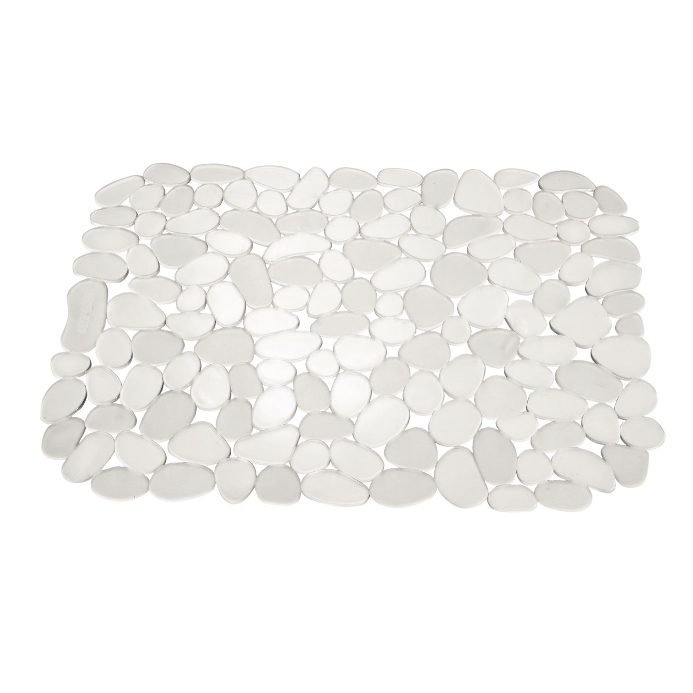 Fond d'évier galets gris 32 x 39,5 cm