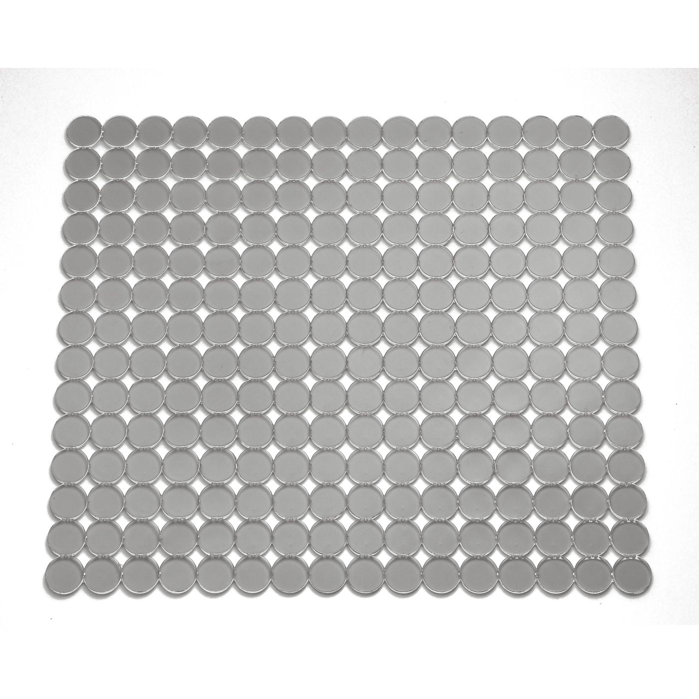 Fond d'évier pastille gris 32 x 39 cm