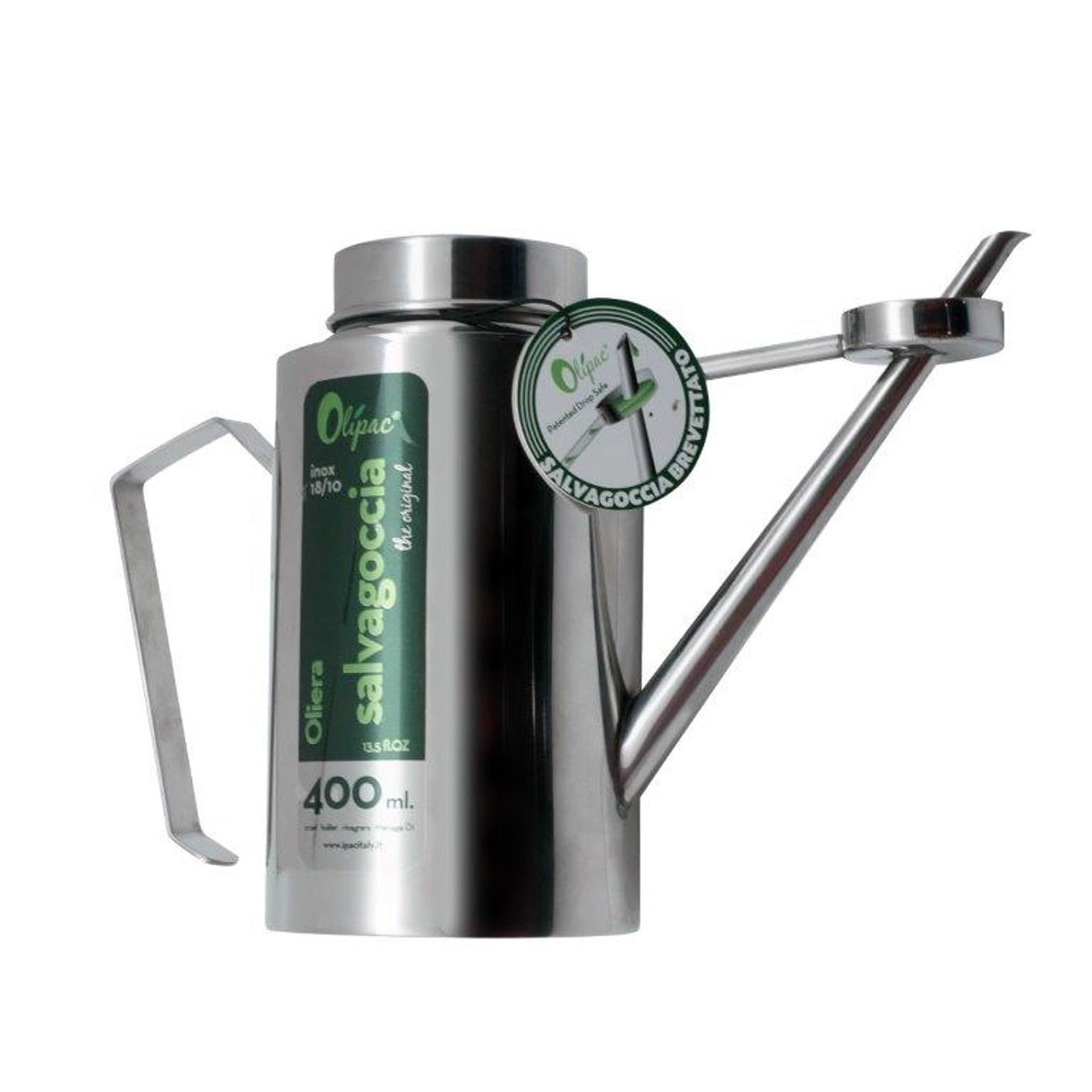 Burette antigoutte inox