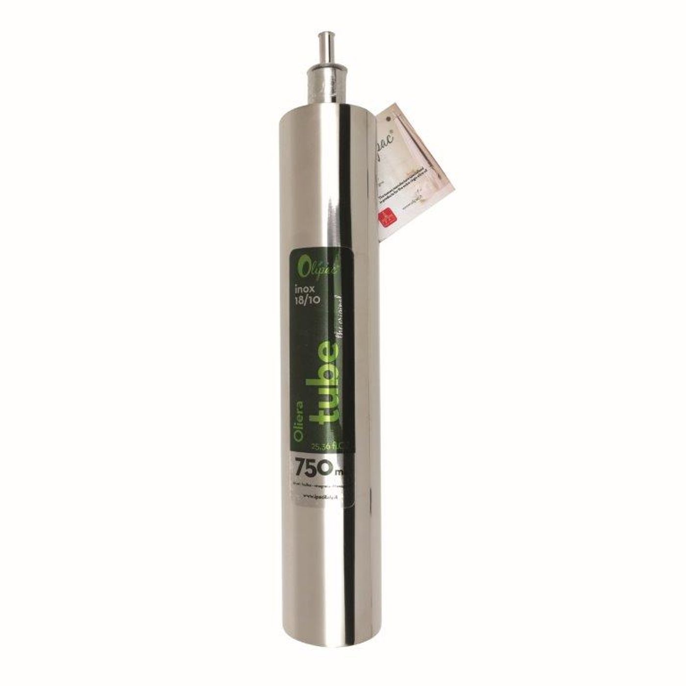 Burette à huile tube inox 750 ml