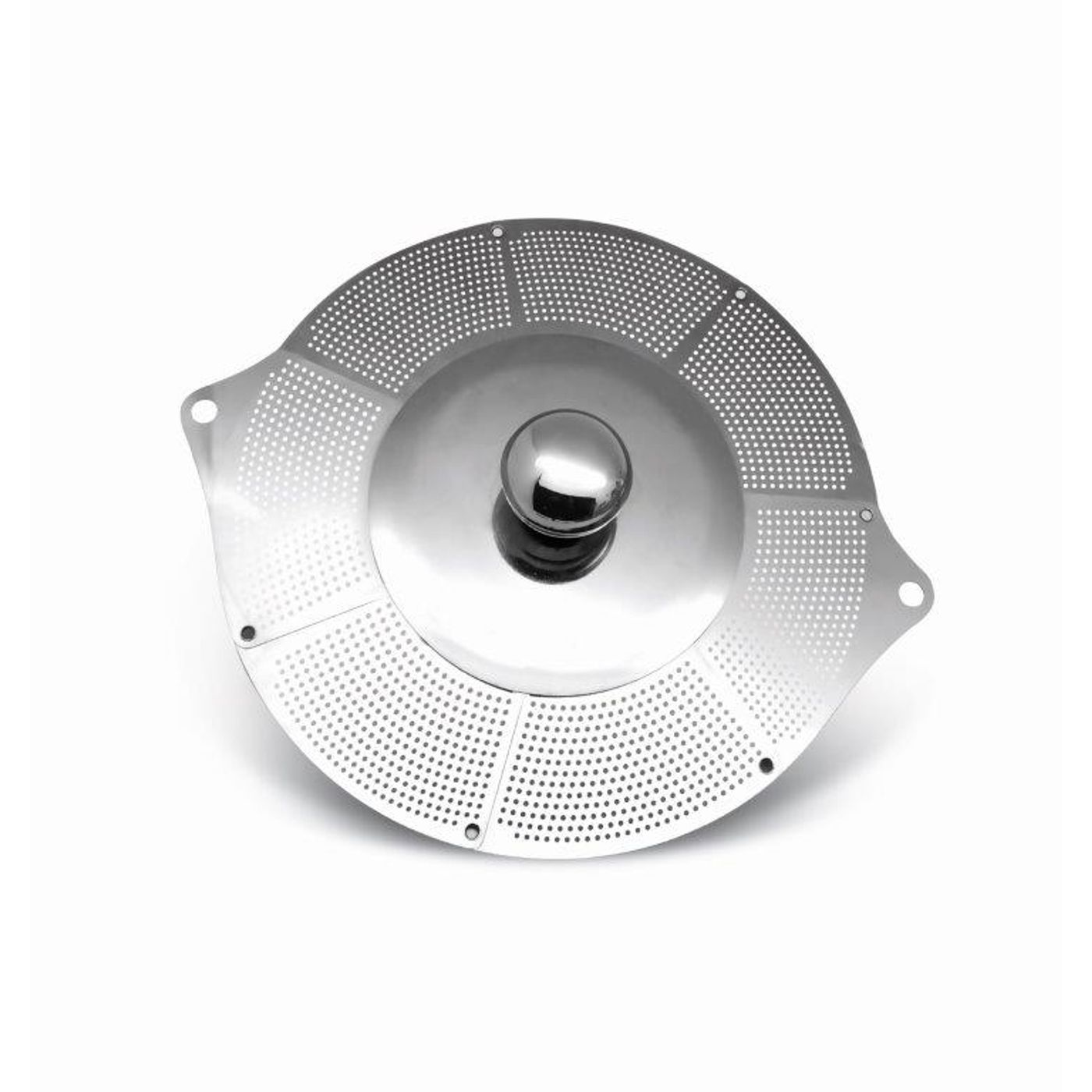 Couvercle anti-projection retractable ajouré