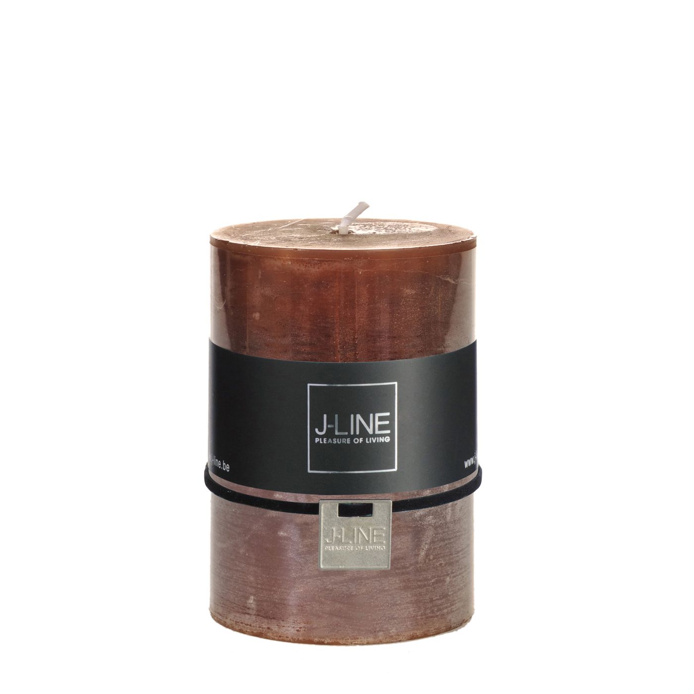 Bougie Cylindre Marron M 48h