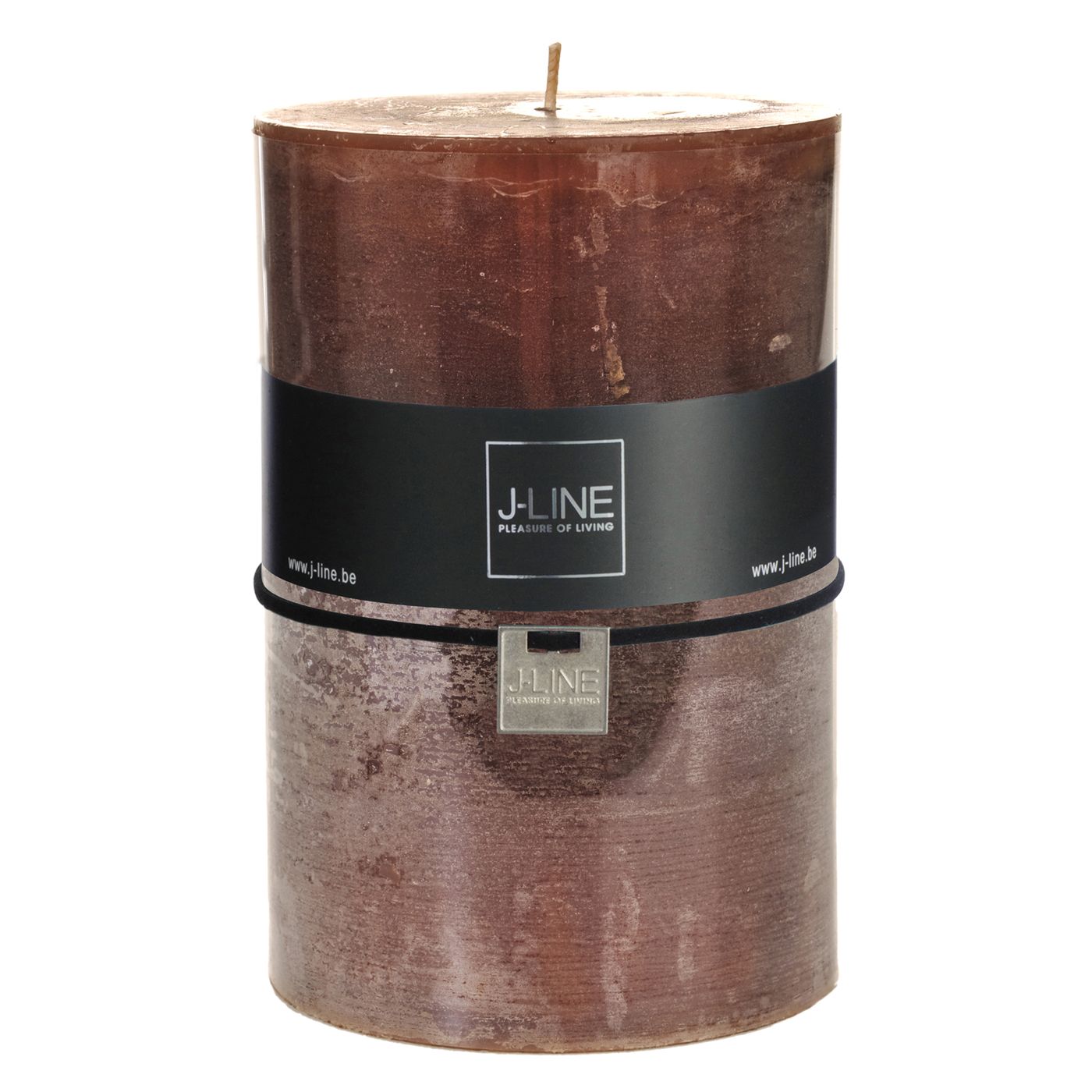 Bougie Cylindre Marron XL 80h