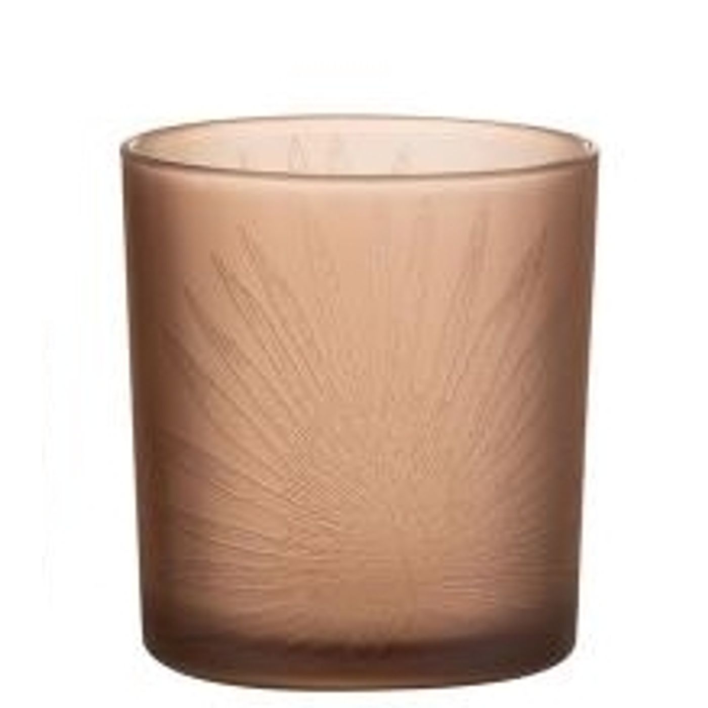 Photophore feuille beige 8cm