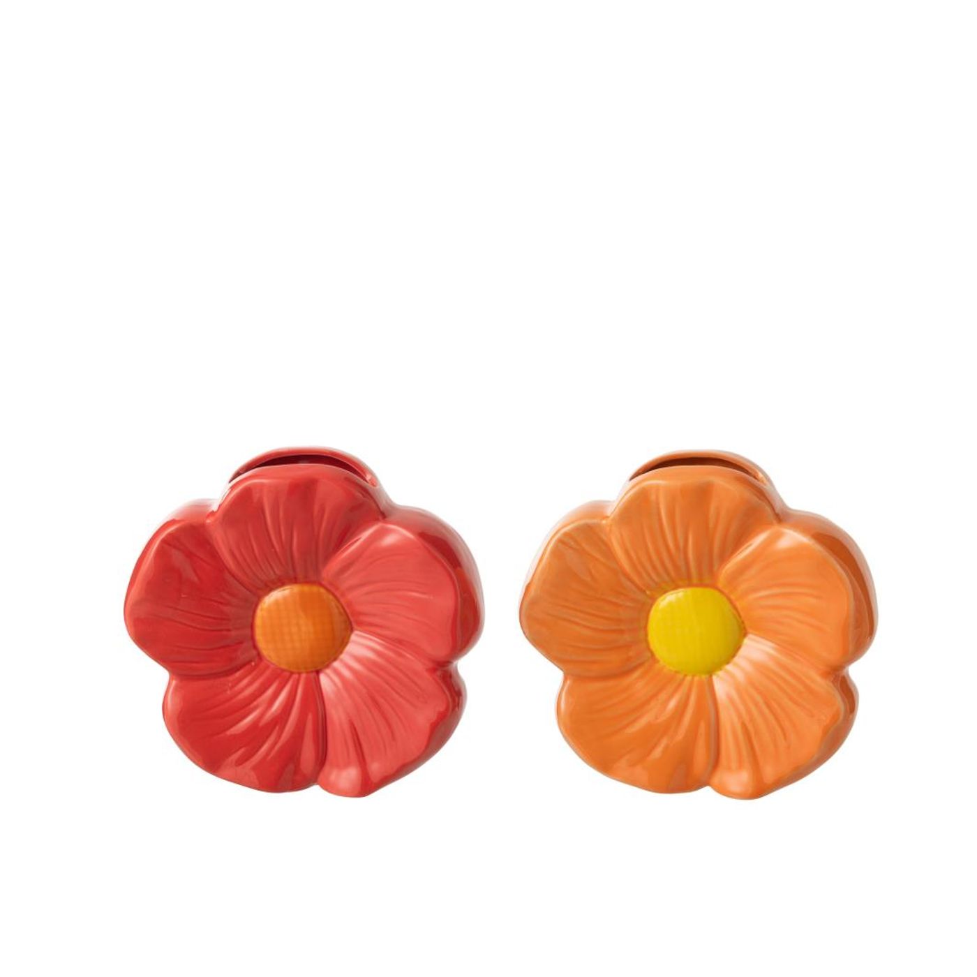 Vase fleur porcelaine T.S