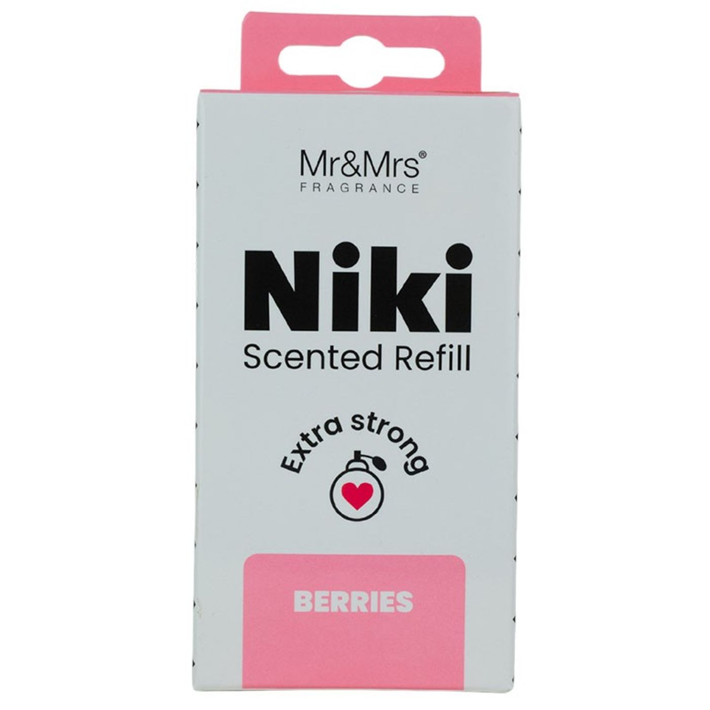 RECHARGE DIFFUSEUR VOITURE NIKI FASHION BERRIES