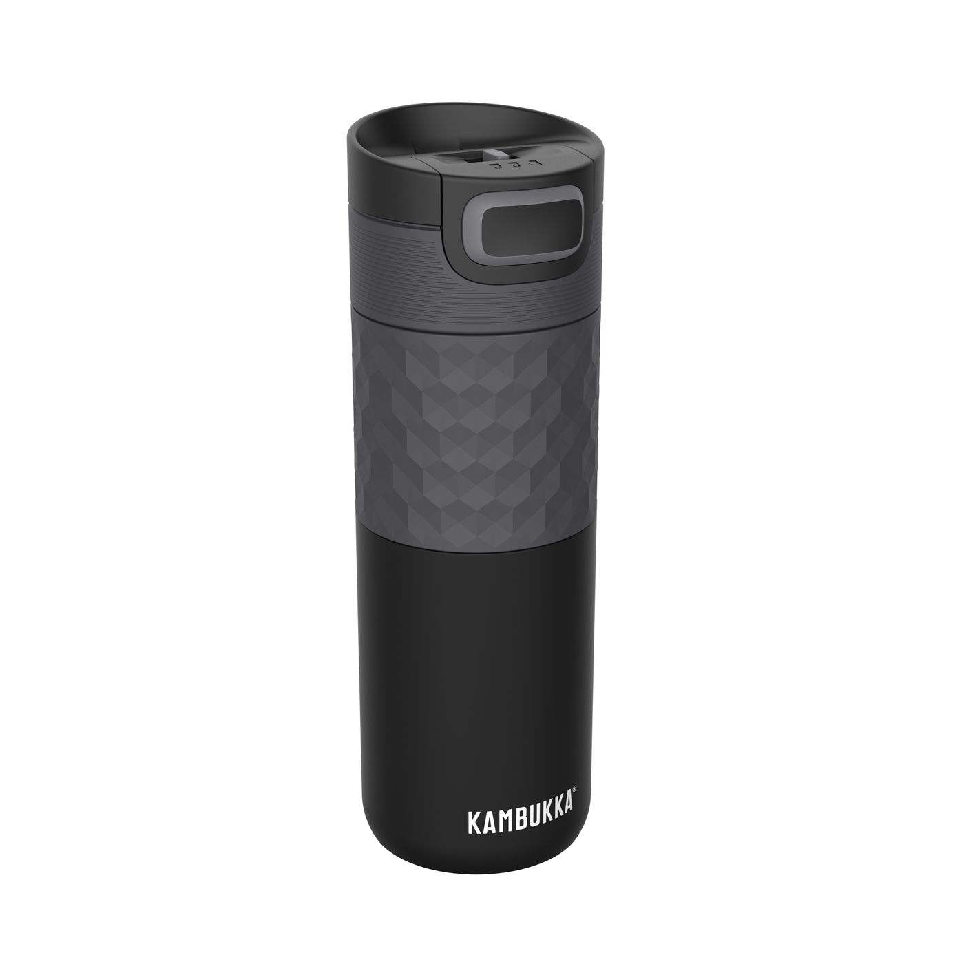 Travel mug isotherme 500 ml noir + grip