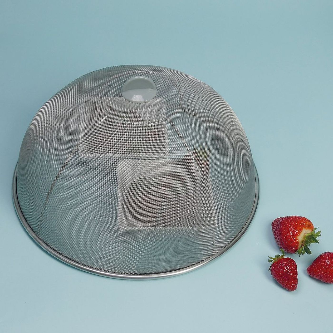 Couvre plat inox 30x14 cm