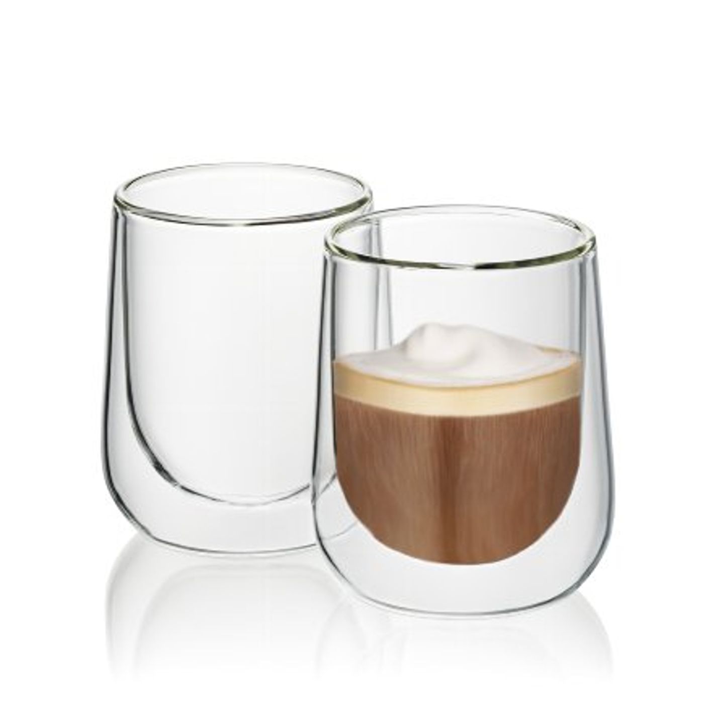2 Verres à cappuccino Fontana