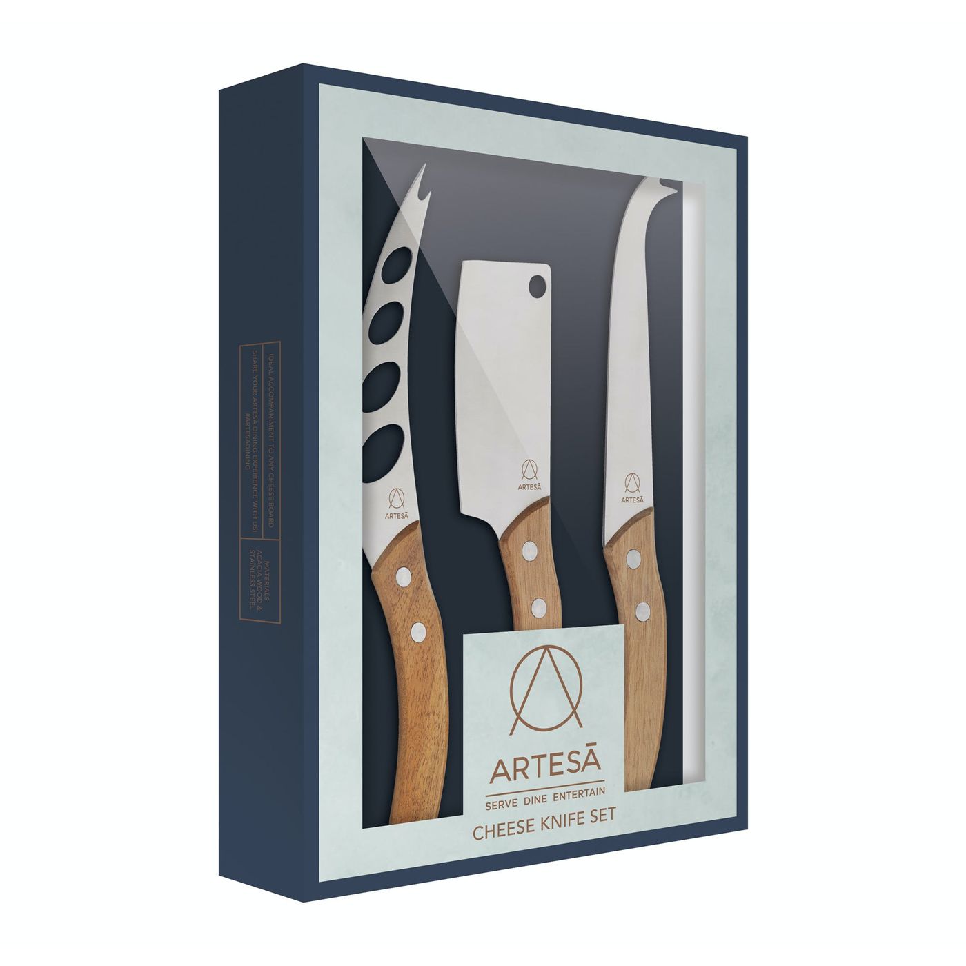 Set de 3 couteaux à fromage ARTESA
