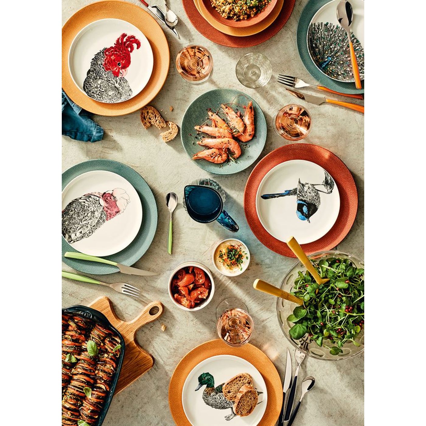 Maxwell & Williams Wildwood Entrée Plate 23cm -Set of 6
