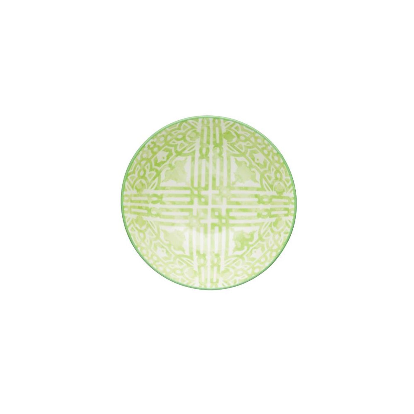 Bol Buddha bowl - motifs tuiles vertes