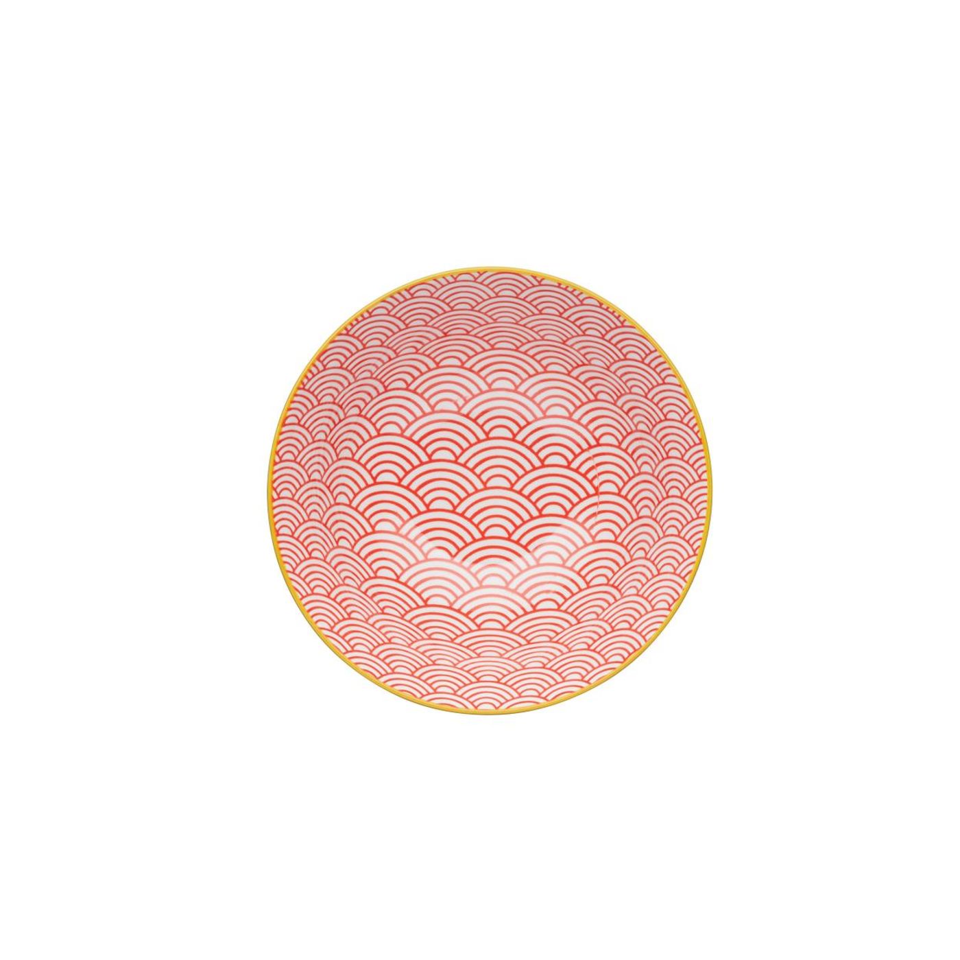 Bol Buddha bowl - motifs arqués bleus