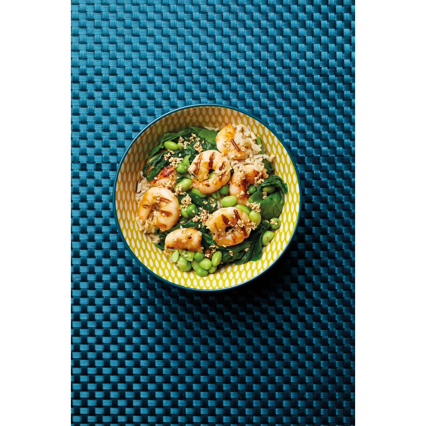 Bol Buddha bowl - motifs feuilles