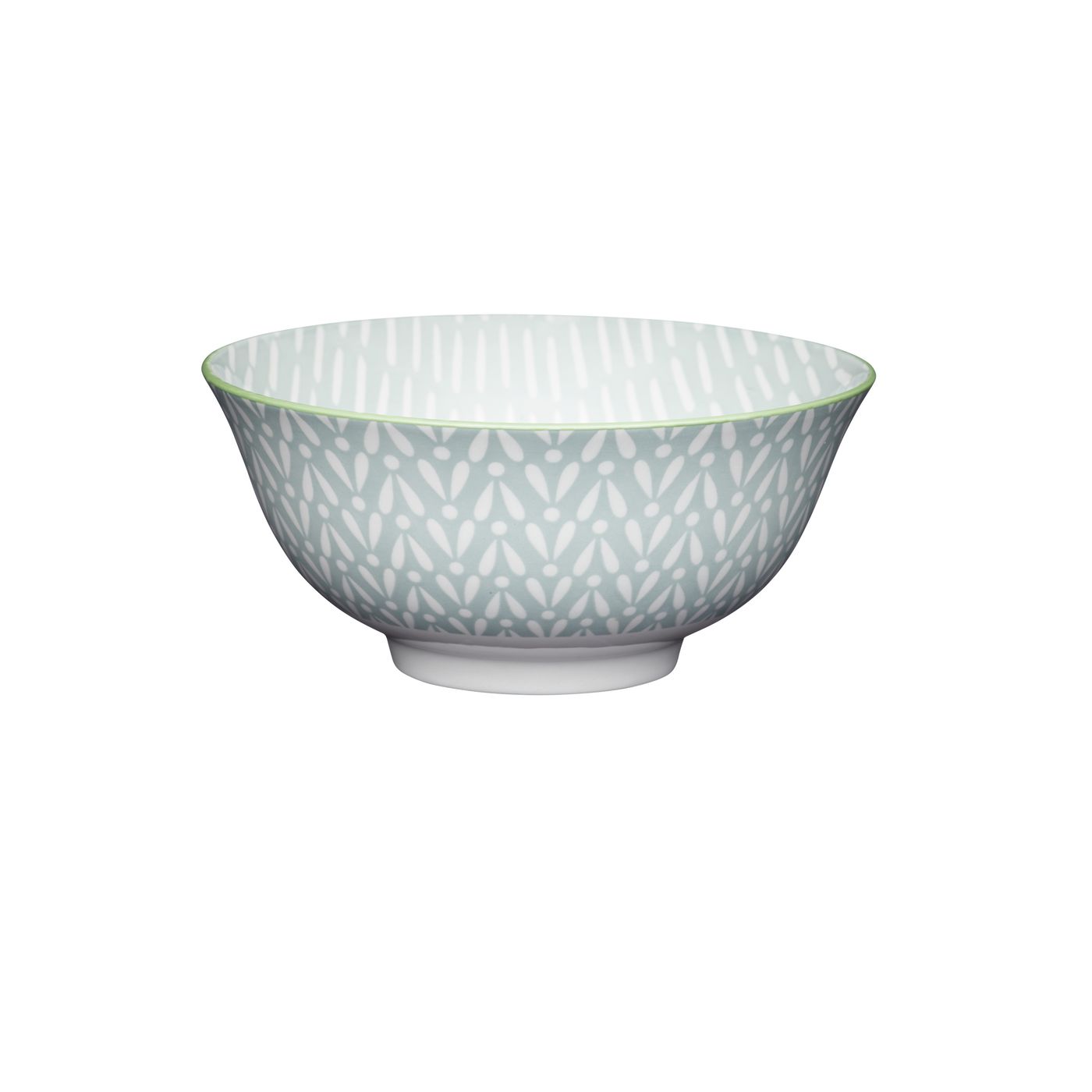 Bol Buddha bowl - motifs géométriques gris