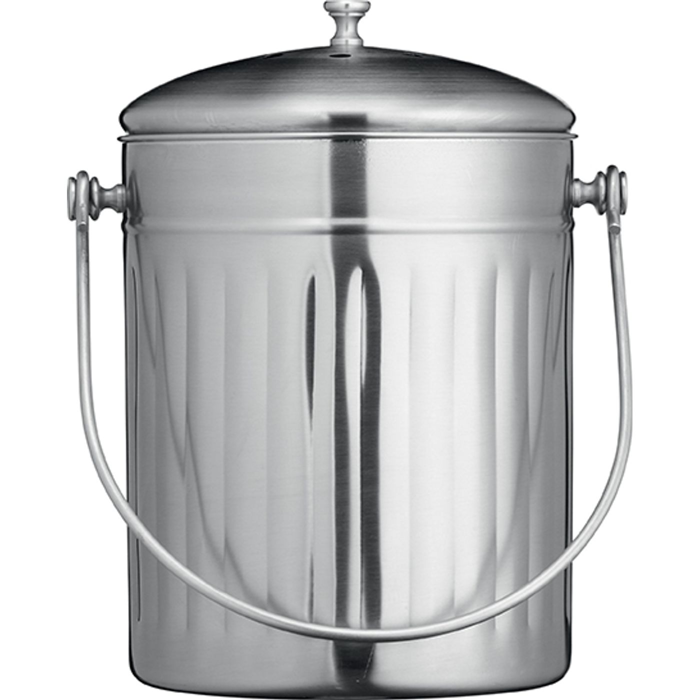 Poubelle à compost inox 5L