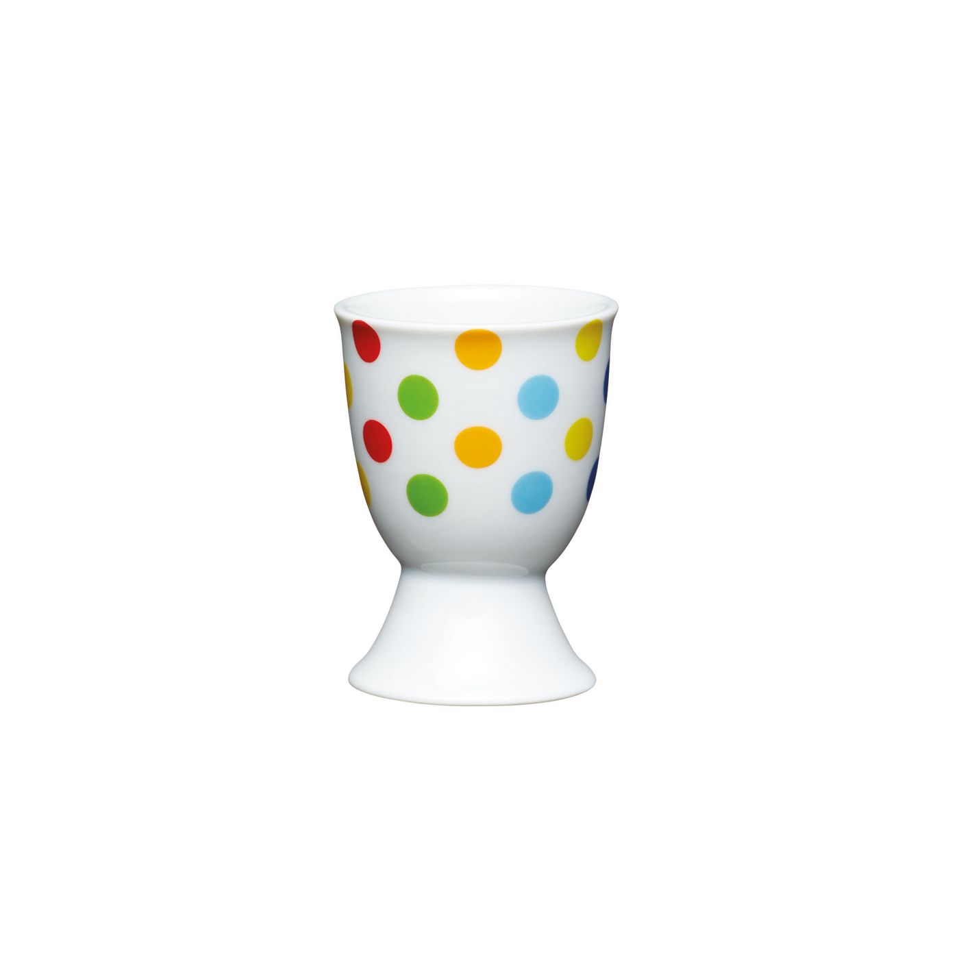 Coquetier en porcelaine - pois