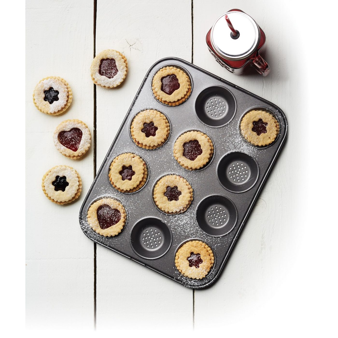 Plaque 12 mini-tartelettes CRUSTY BAKE