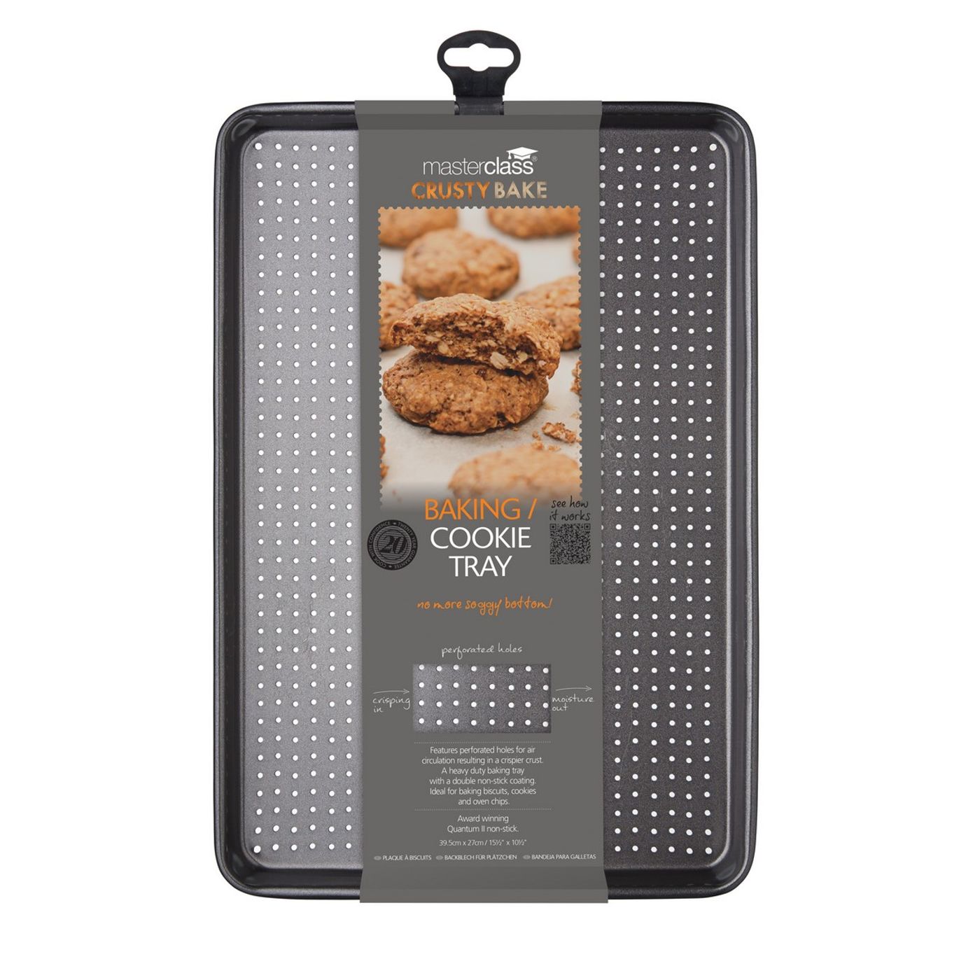 Plaque de cuisson 39x27cm CRUSTY BAKE