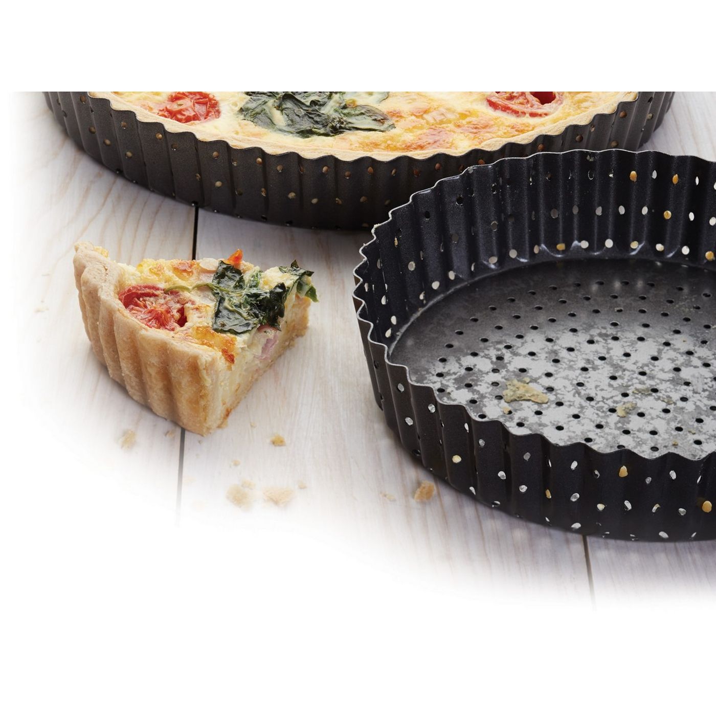 Moule à tarte amovible 25cm CRUSTY BAKE