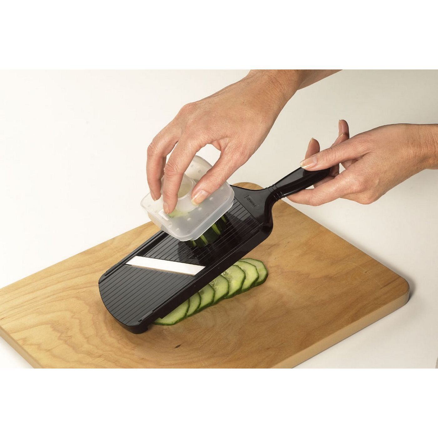 Mandoline réglable lame céramique rouge