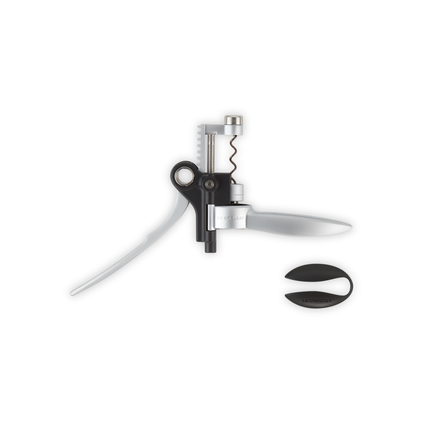 Tire Bouchon à Levier en Aluminium Brossé