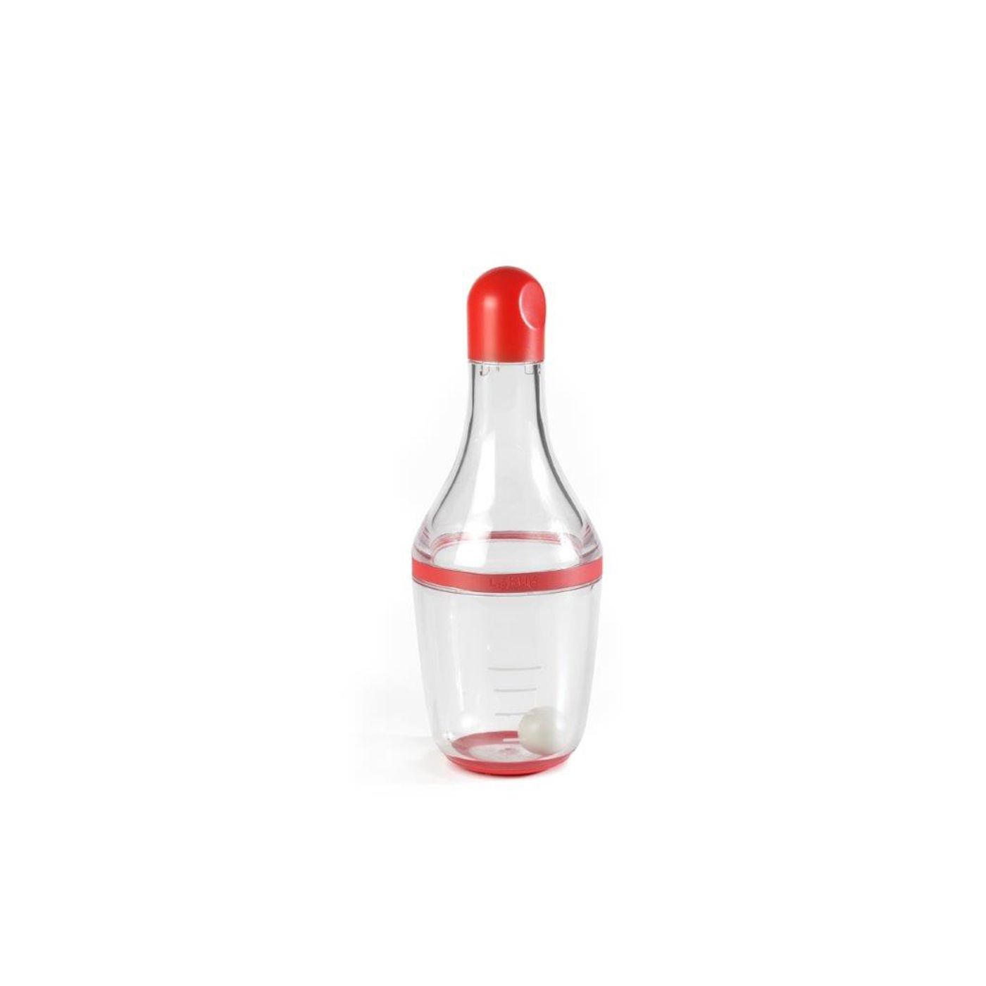 Shaker à vinaigrette rouge