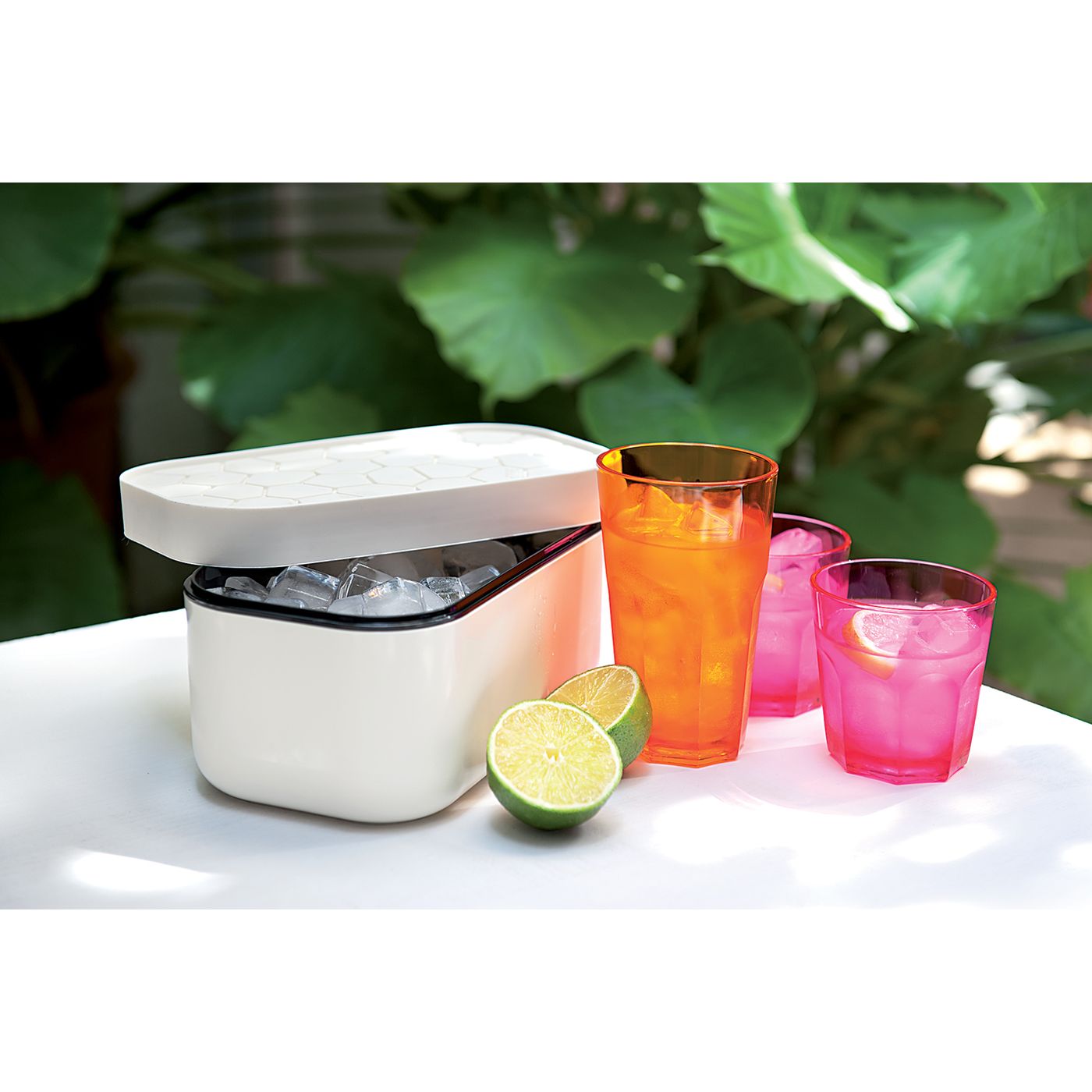 Boîte à glaçons ICE BOX blanc