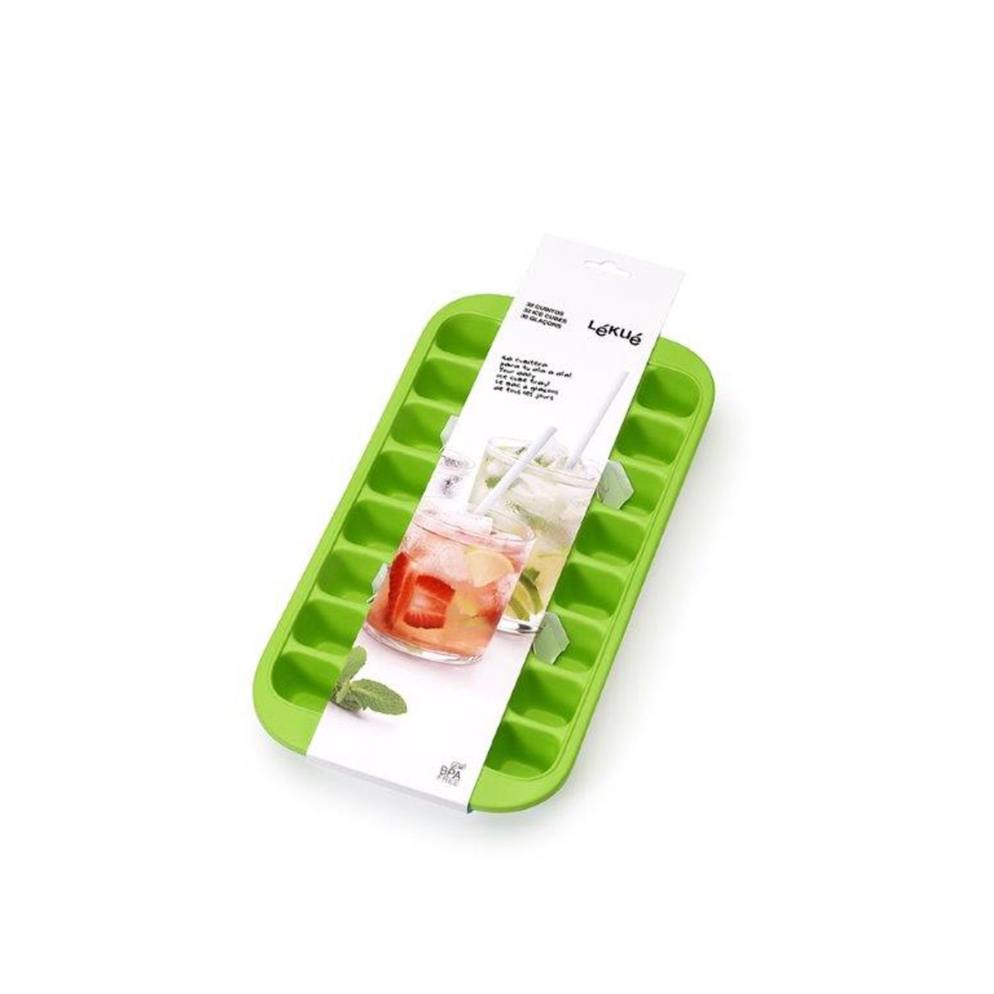 Maxi bac à glaçons gourmet vert