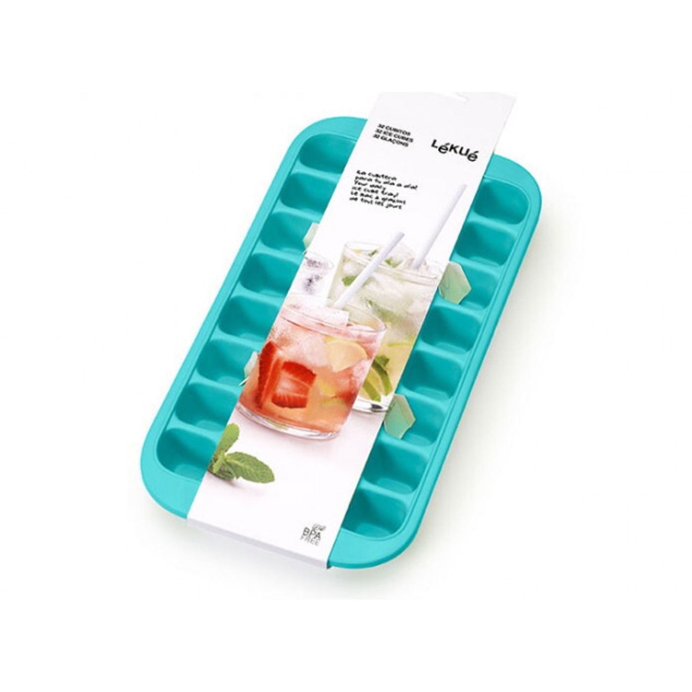 Maxi bac à glaçons gourmet turquoise