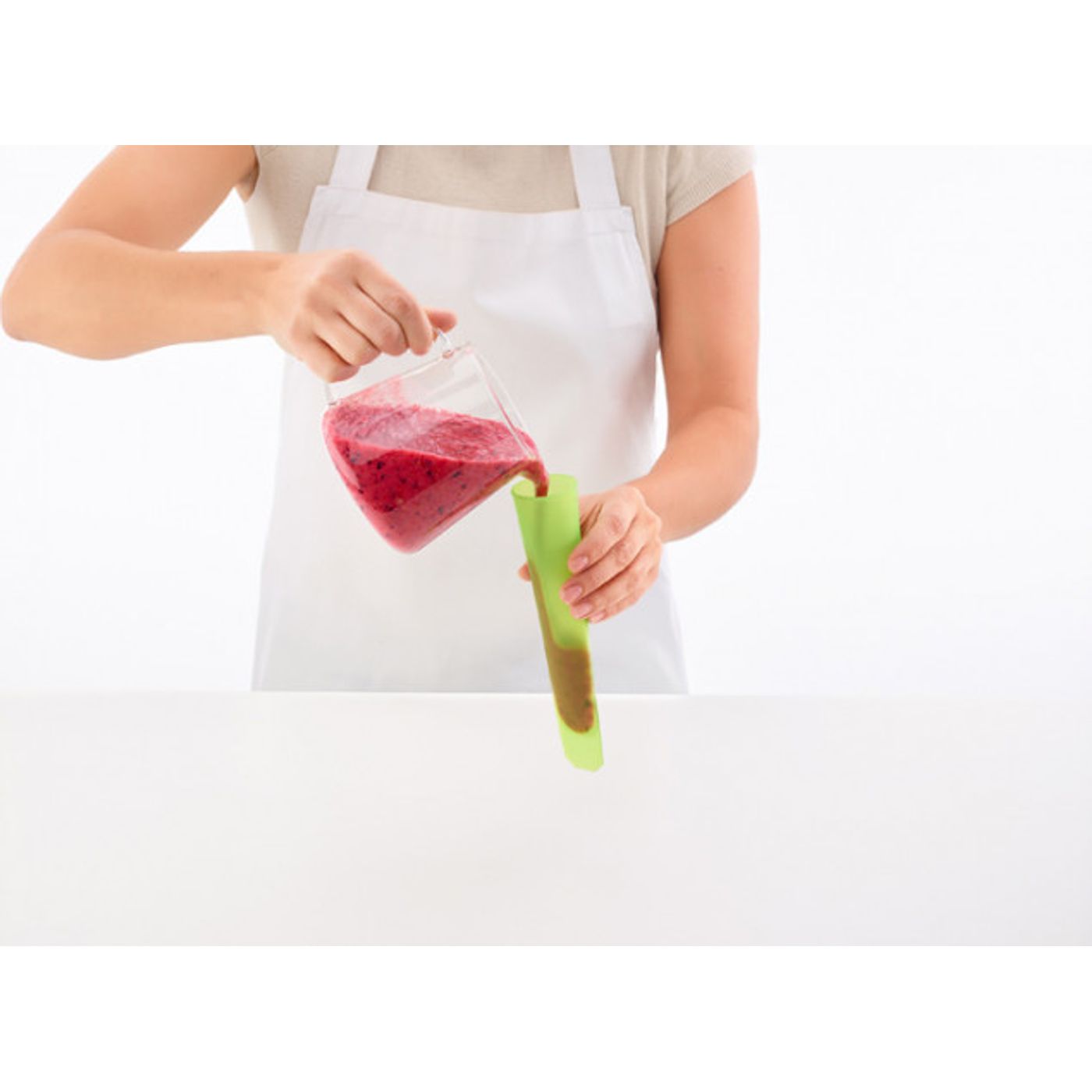 Set de 3 Moules tubes à glace en silicone
