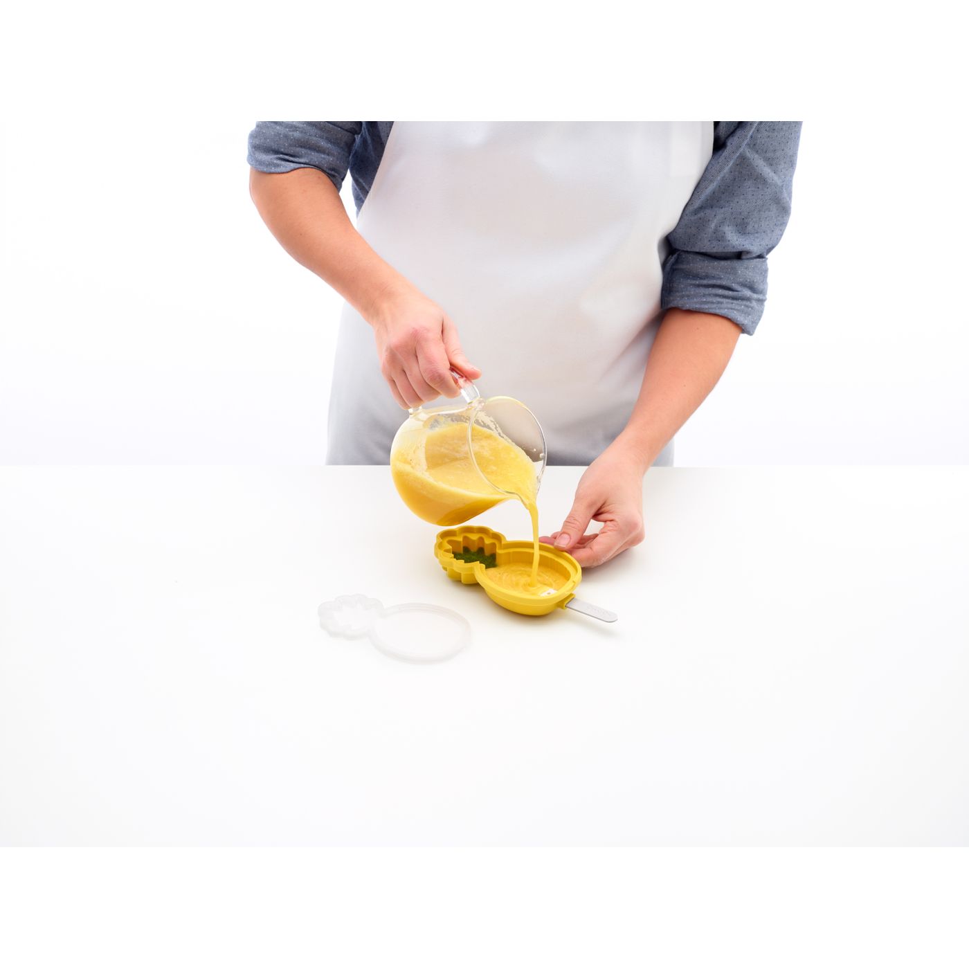 Moule à glace ananas