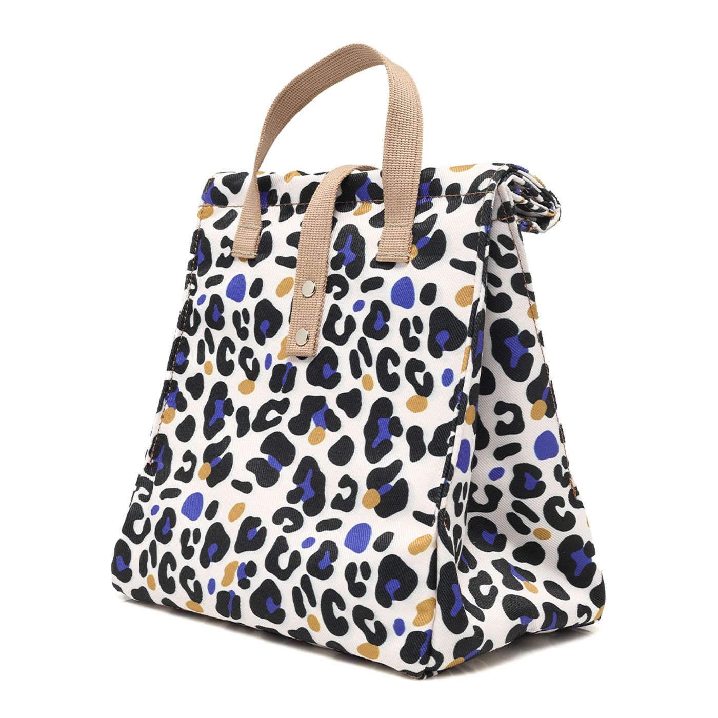 Sac isotherme 5 L bleu leopard
