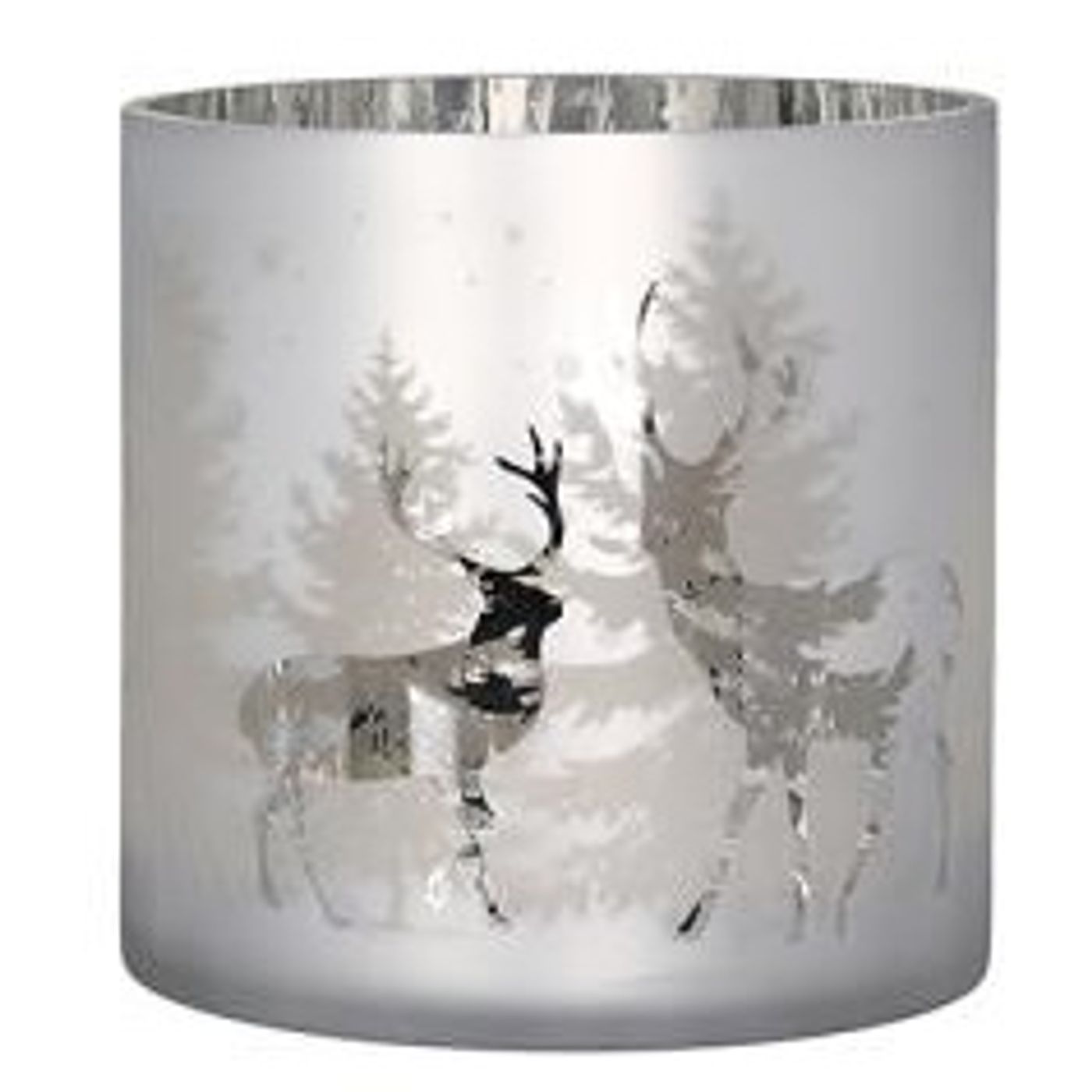 Photophore cerf H. 20 cm