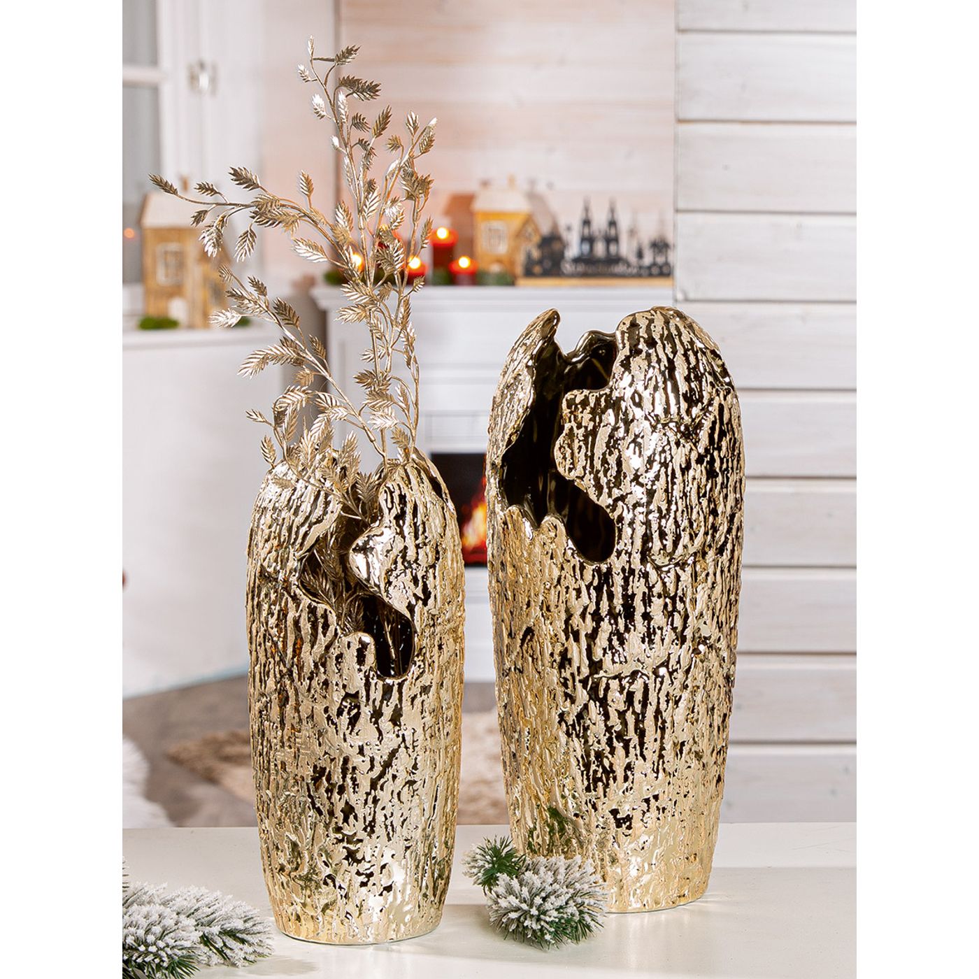 Vase Crepa H27cm