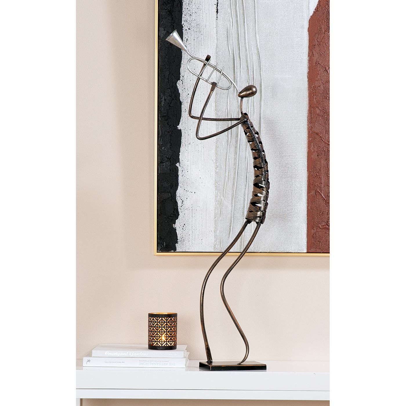 Musiciens Volumes bronze H93cm