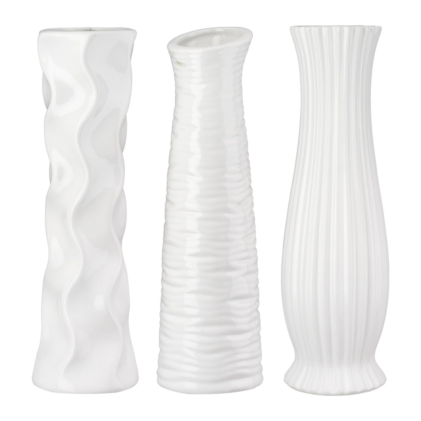 Vase, "Diverso", céramique, blanc