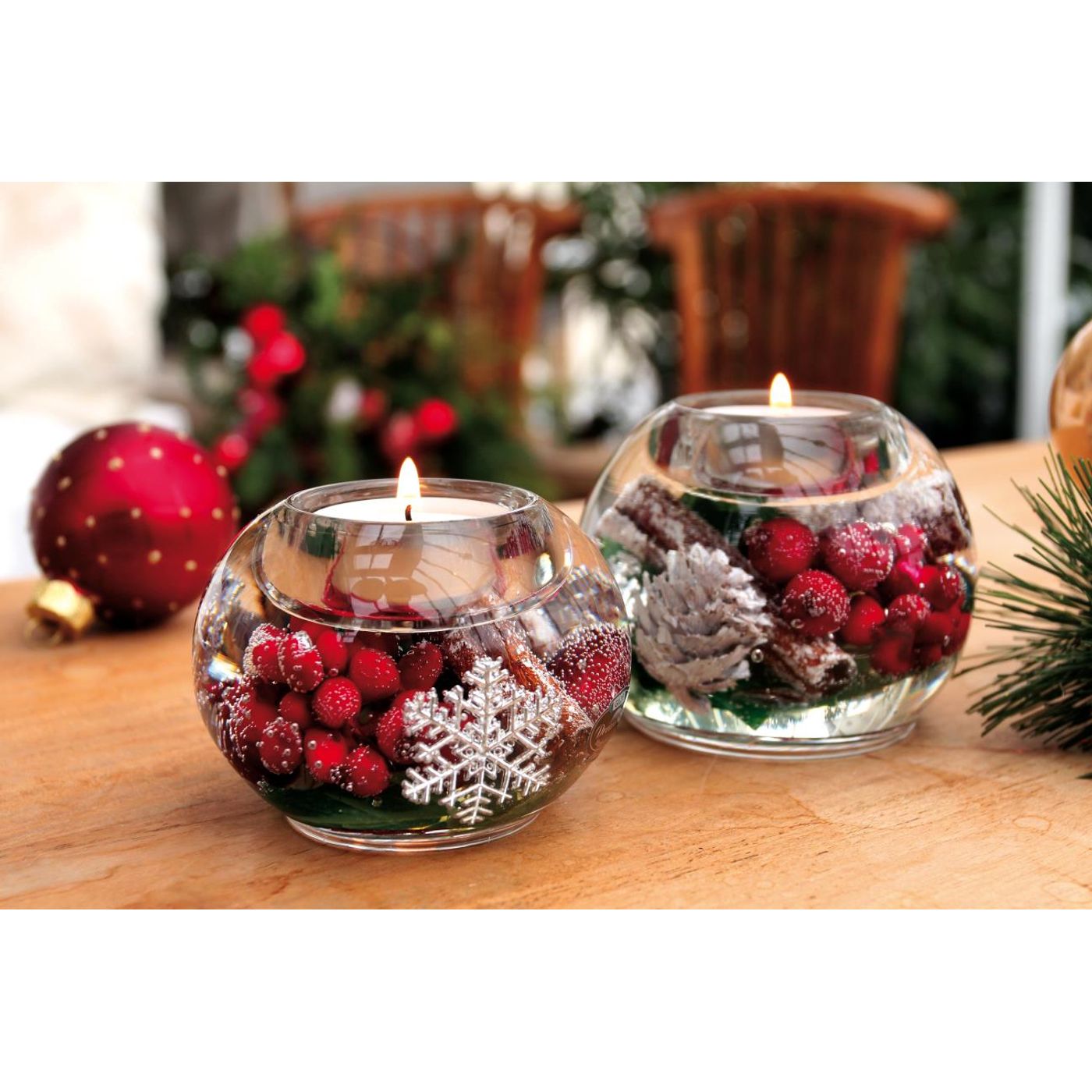 Bougeoir en verre Dream