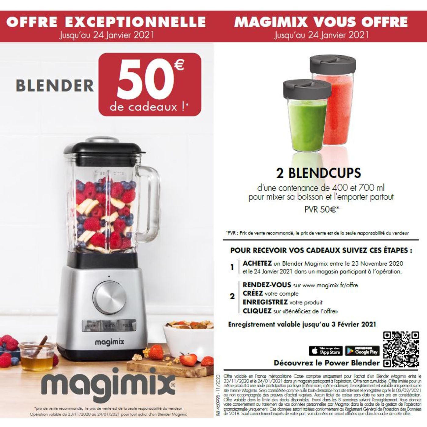 Blender rouge