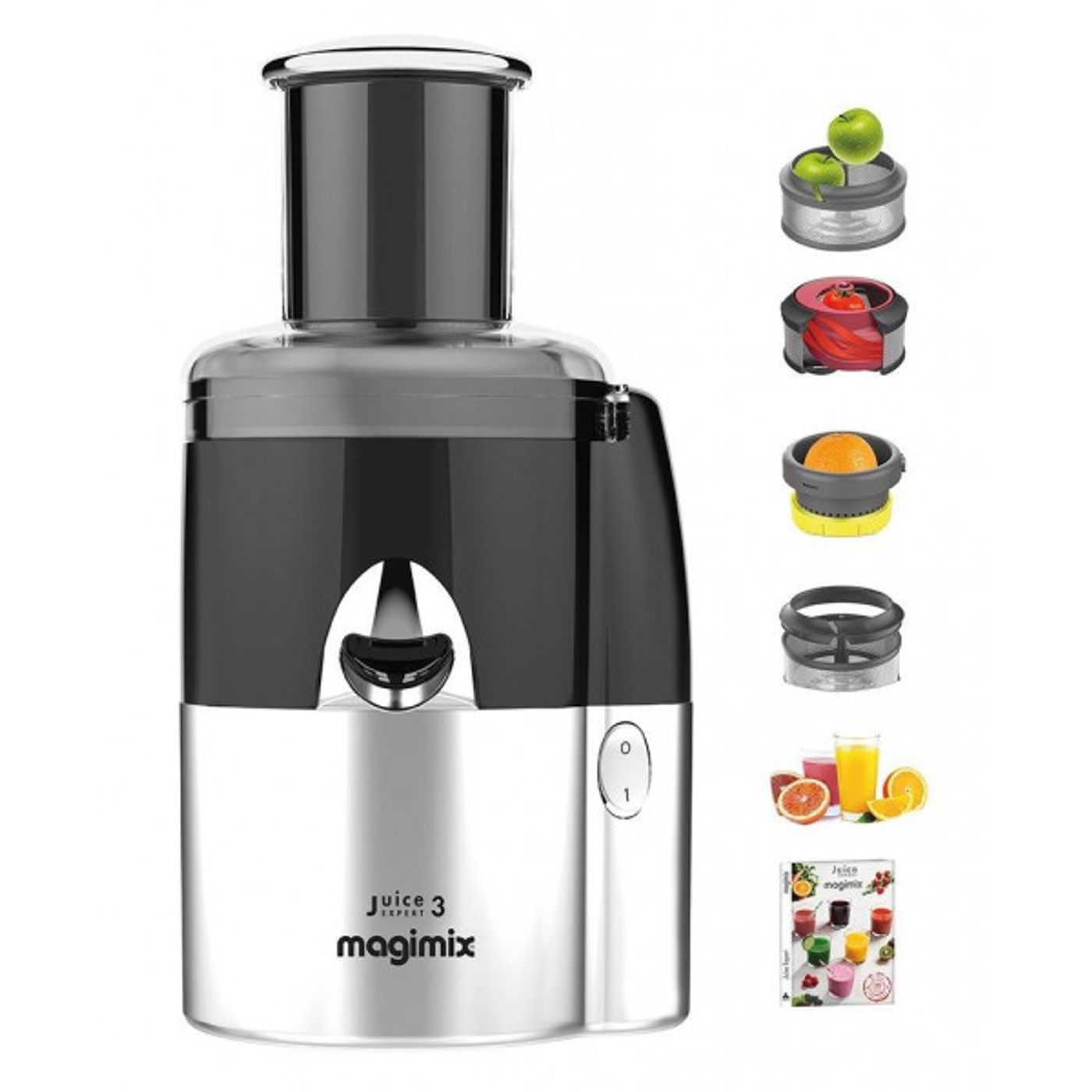 Extracteur à jus EXPERT 3 chrome