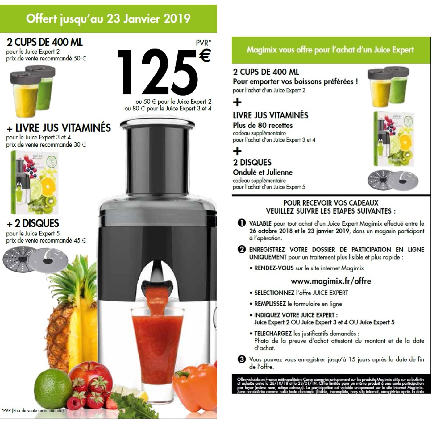 Extracteur à jus EXPERT 3 chrome