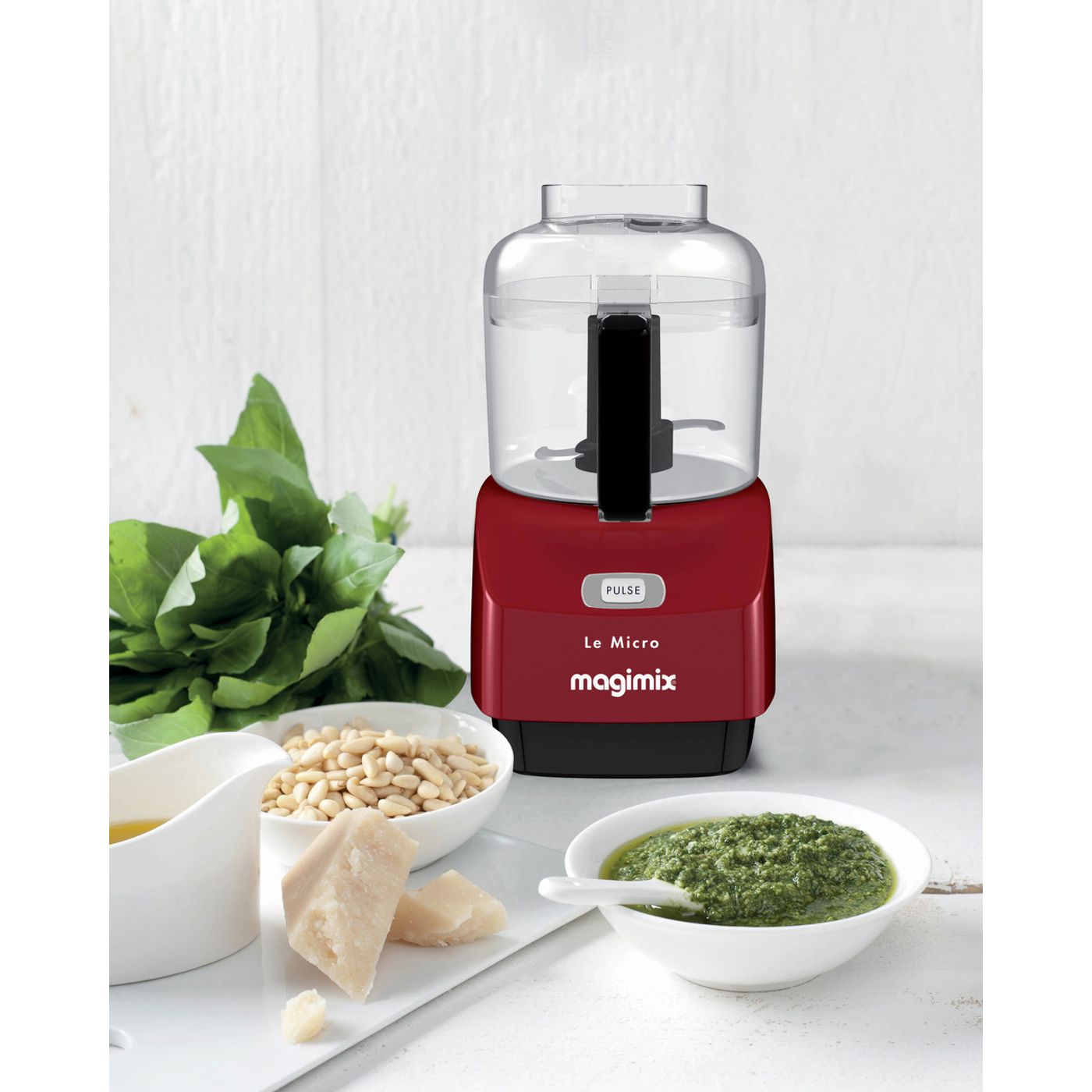 Hachoir multifonction Micro rouge