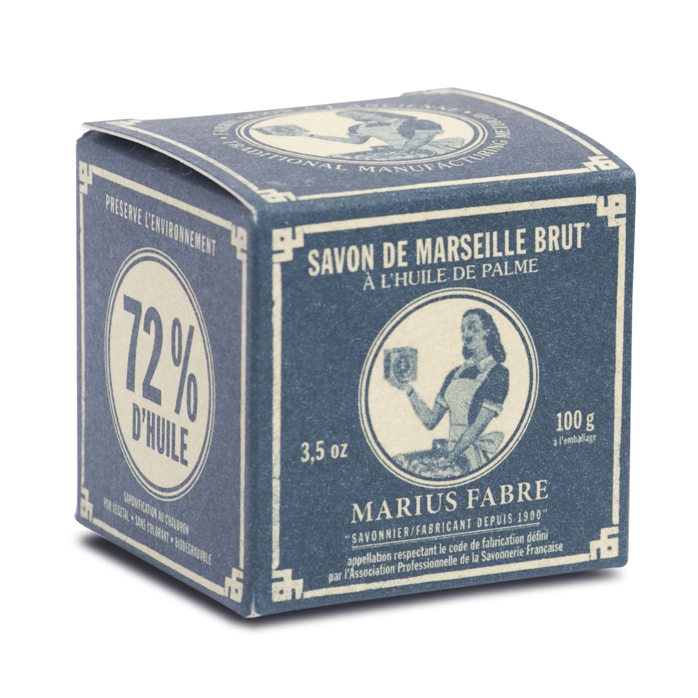 Savon de Marseille à l'huile d'olive 100 g