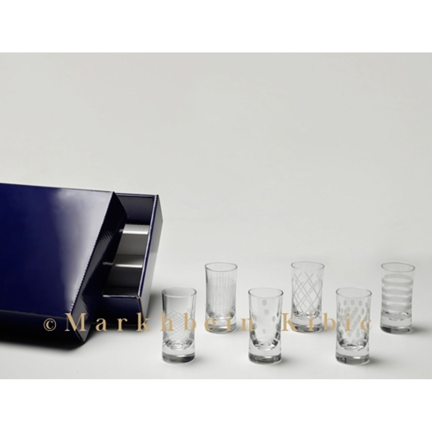 6 verres à vodka OSLO 4CL