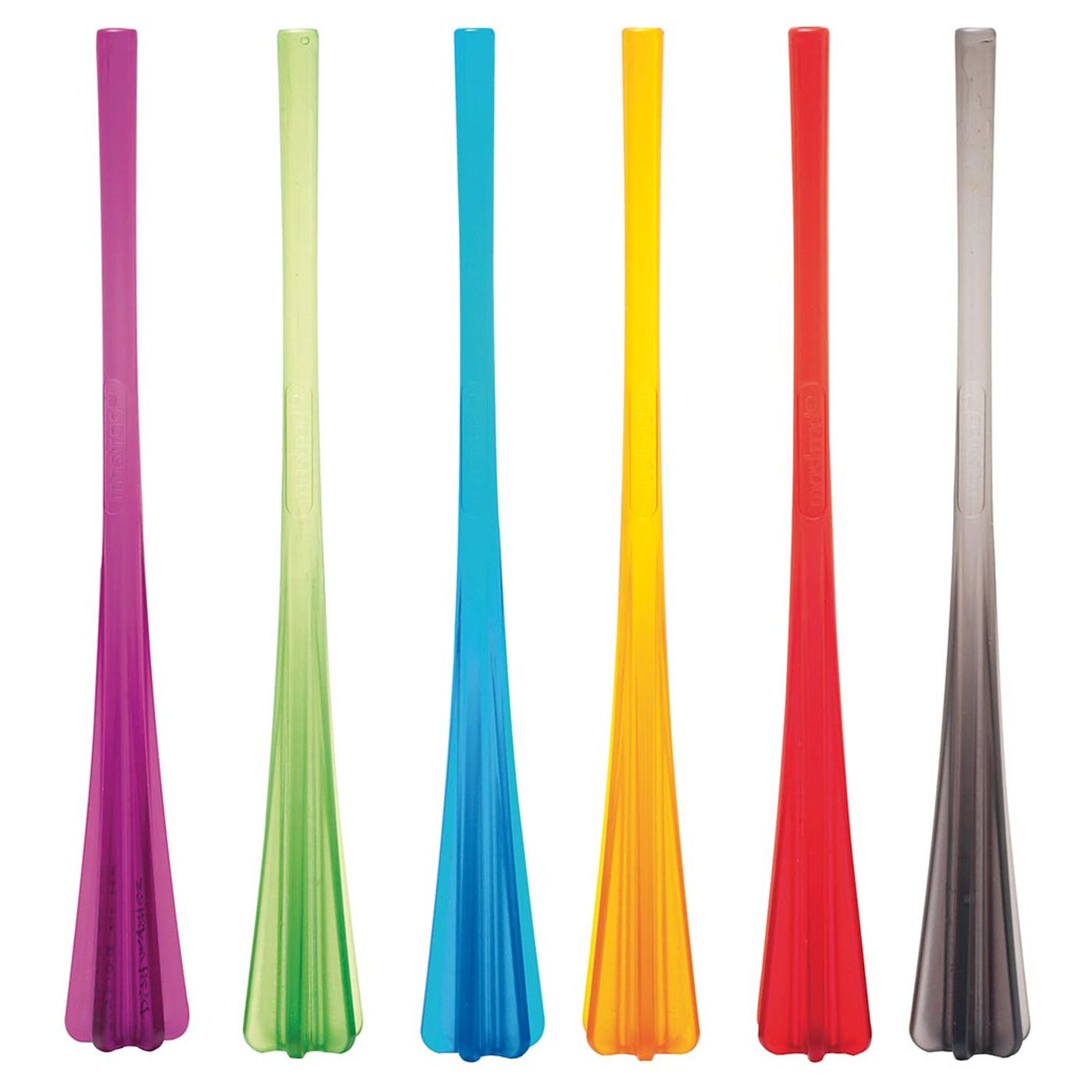 Lot de 6 pailles-pilon assortis