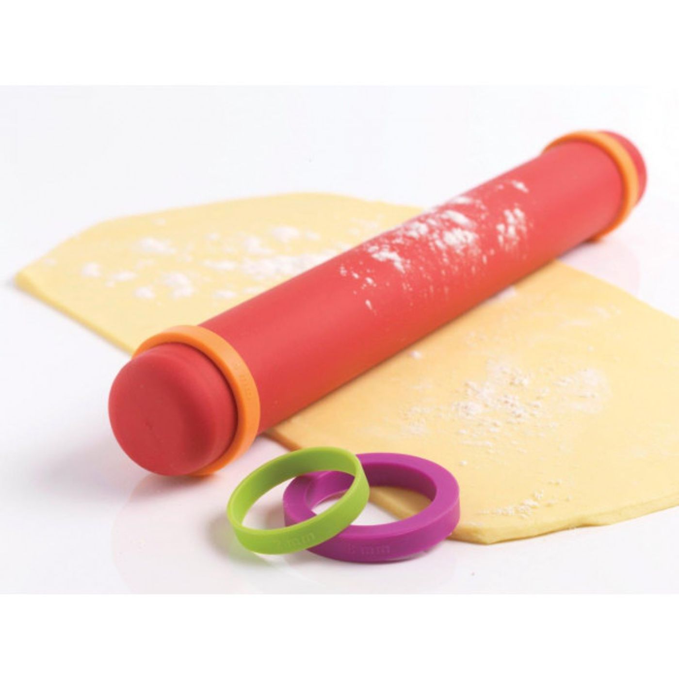 Rouleau à pâtisserie réglable